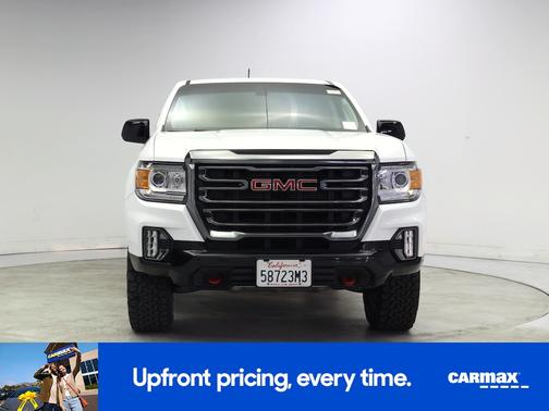 White 2022 GMC Canyon AT4 with Cloth