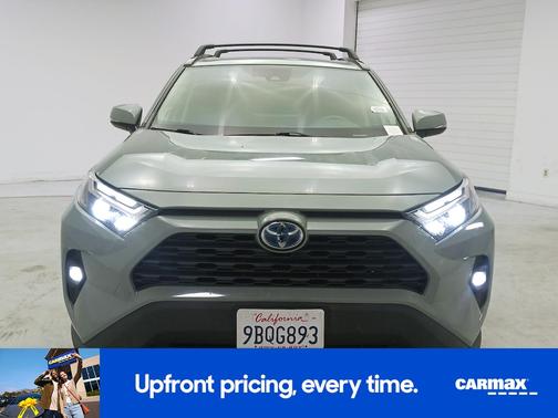 Gray 2022 Toyota RAV4 Hybrid XLE Premium