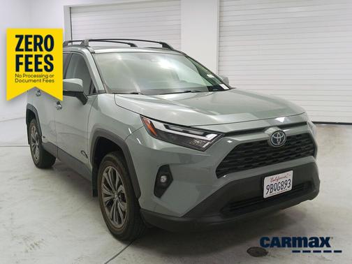 Gray 2022 Toyota RAV4 Hybrid XLE Premium