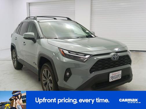 Gray 2022 Toyota RAV4 Hybrid XLE Premium