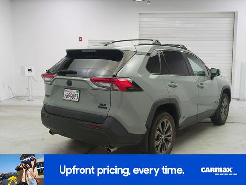 Gray 2022 Toyota RAV4 Hybrid XLE Premium