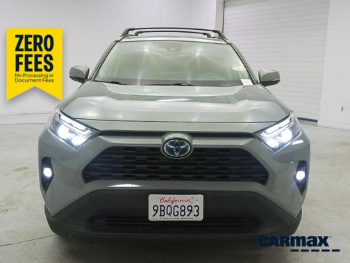Gray 2022 Toyota RAV4 Hybrid XLE Premium