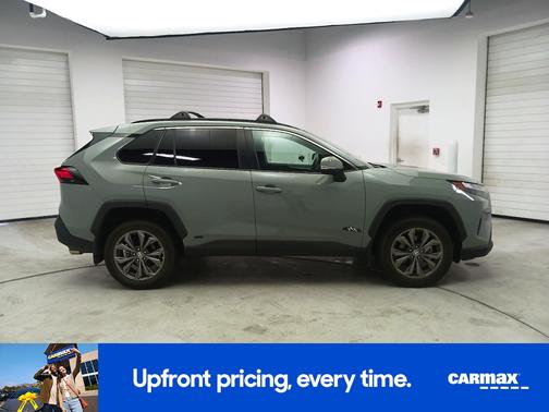 Gray 2022 Toyota RAV4 Hybrid XLE Premium