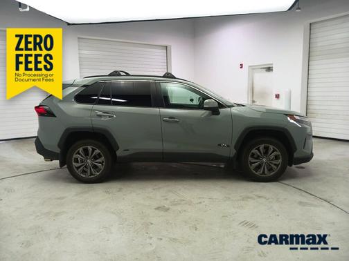 Gray 2022 Toyota RAV4 Hybrid XLE Premium