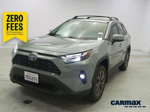 Gray 2022 Toyota RAV4 Hybrid XLE Premium