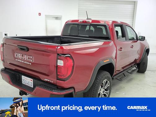 Red 2023 GMC Canyon AT4