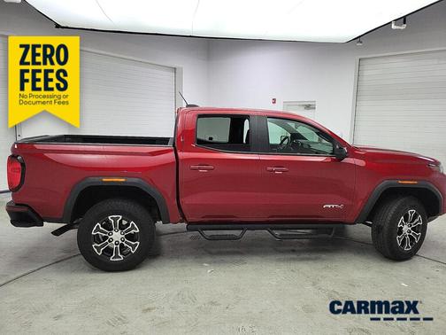 Red 2023 GMC Canyon AT4