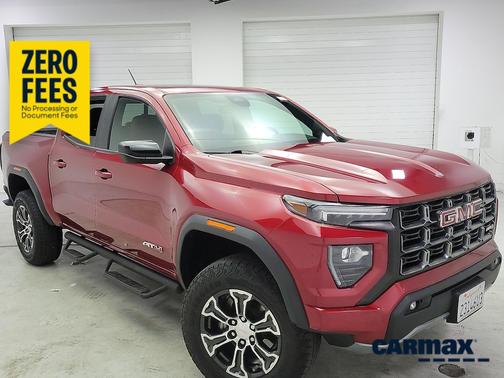 Red 2023 GMC Canyon AT4