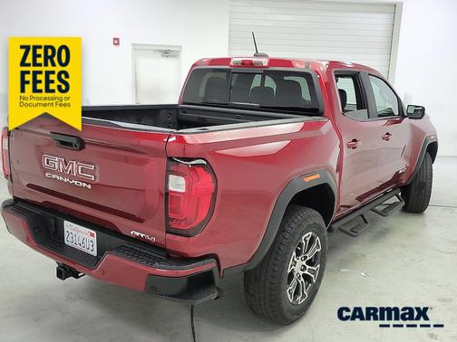 Red 2023 GMC Canyon AT4