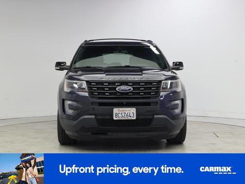 Blue 2017 Ford Explorer Sport