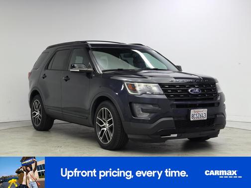 Blue 2017 Ford Explorer Sport