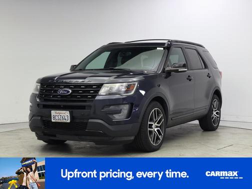 Blue 2017 Ford Explorer Sport