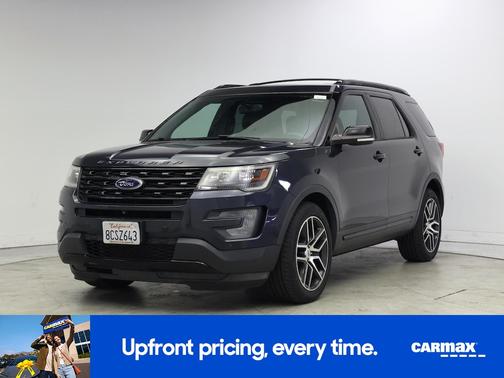 Blue 2017 Ford Explorer Sport
