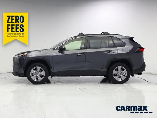 Gray 2025 Toyota RAV4 Hybrid XLE