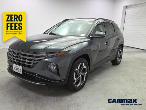 Gray 2022 Hyundai TUCSON Hybrid Limited