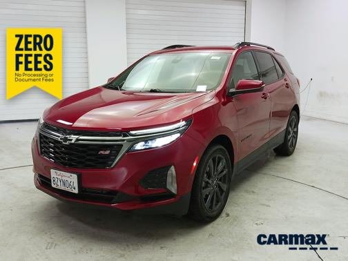 Red 2022 Chevrolet Equinox RS