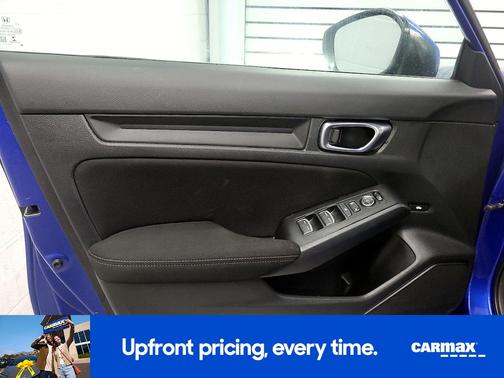 Blue 2022 Honda Civic LX