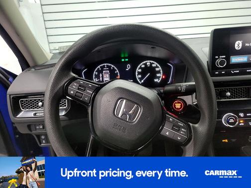Blue 2022 Honda Civic LX