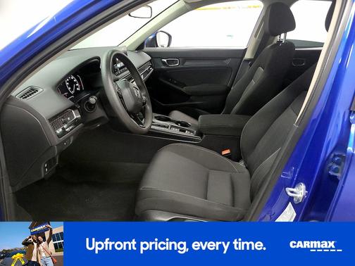 Blue 2022 Honda Civic LX