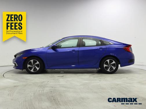Blue 2020 Honda Civic LX