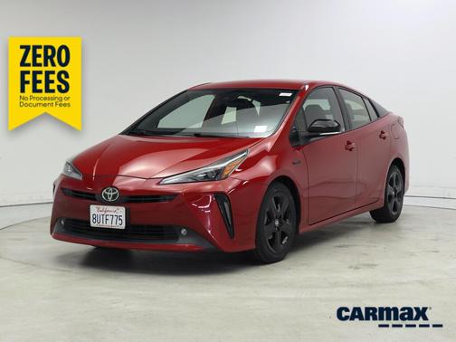 Red 2021 Toyota Prius 20th Anniversary Edition