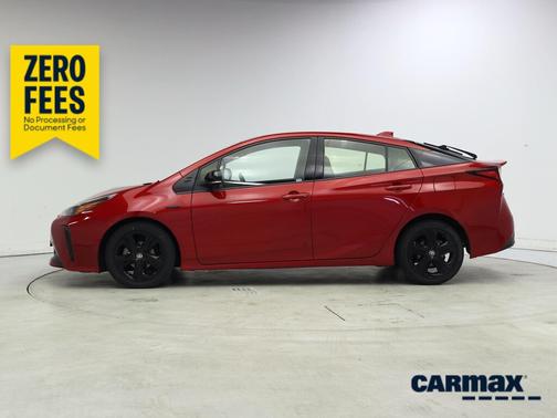 Red 2021 Toyota Prius 20th Anniversary Edition