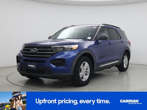 Blue 2021 Ford Explorer XLT