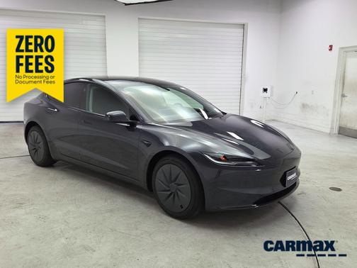 Gray 2025 Tesla Model 3 Long Range