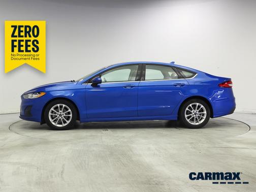 Blue 2020 Ford Fusion SE