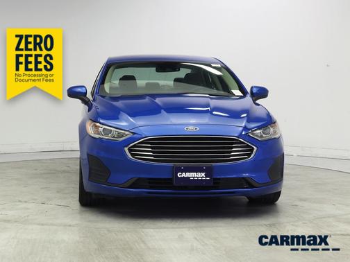 Blue 2020 Ford Fusion SE