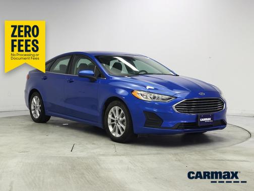 Blue 2020 Ford Fusion SE