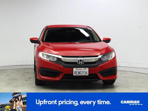 Red 2018 Honda Civic LX