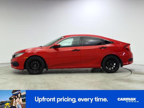 Red 2018 Honda Civic LX