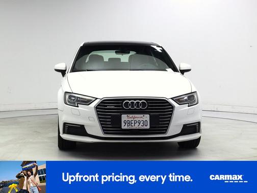 White 2018 Audi A3 e-tron Premium