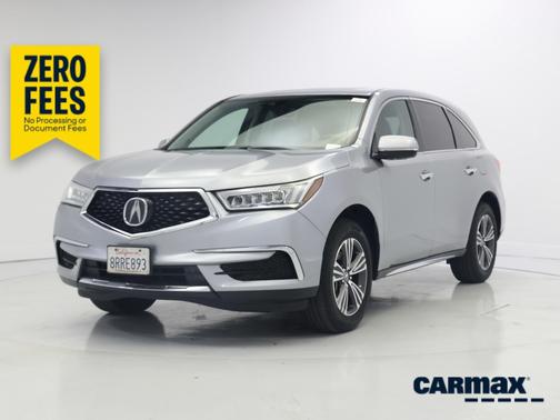 Silver 2017 Acura MDX