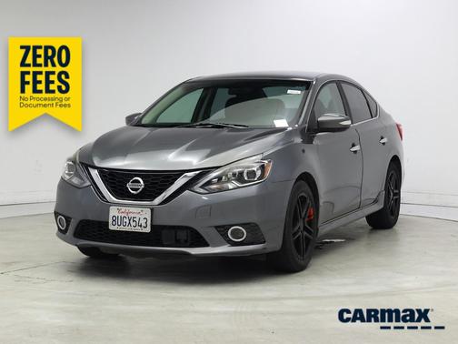 Gray 2019 Nissan Sentra SR
