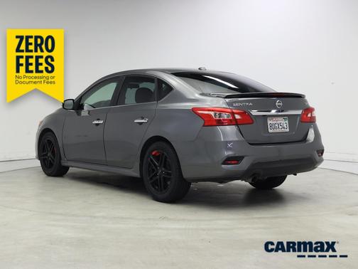 Gray 2019 Nissan Sentra SR