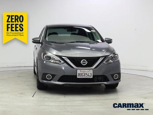 Gray 2019 Nissan Sentra SR