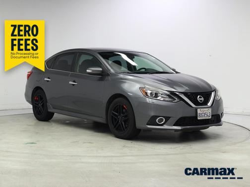 Gray 2019 Nissan Sentra SR