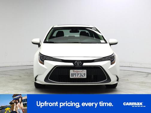 White 2020 Toyota Corolla XLE