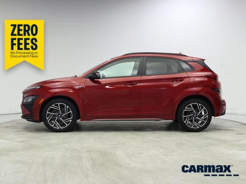 Red 2022 Hyundai KONA N Line