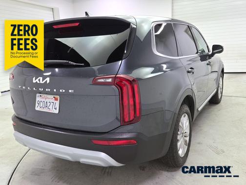 Blue 2022 Kia Telluride LX