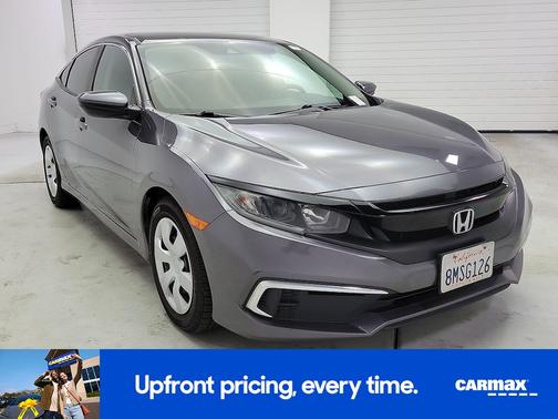 Gray 2019 Honda Civic LX