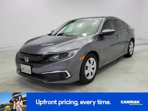 Gray 2019 Honda Civic LX