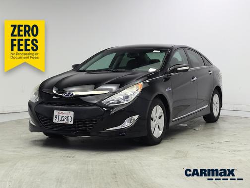 Black 2015 Hyundai SONATA Hybrid Limited