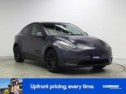Gray 2022 Tesla Model Y Long Range