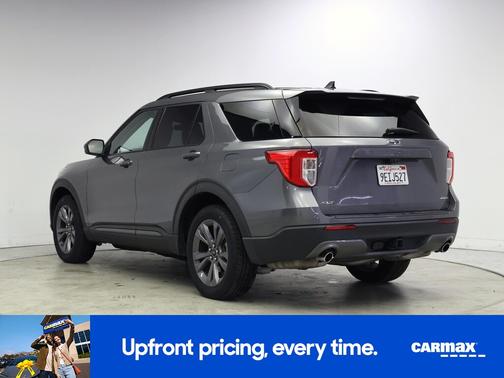 Gray 2022 Ford Explorer XLT