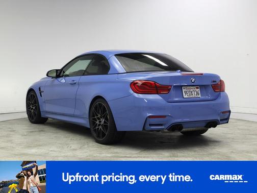 Blue 2018 BMW M4