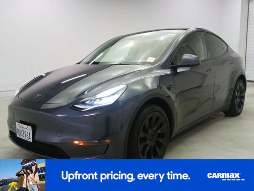 Gray 2021 Tesla Model Y Long Range