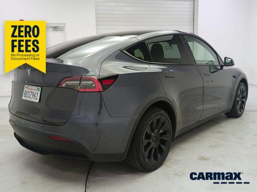 Gray 2021 Tesla Model Y Long Range